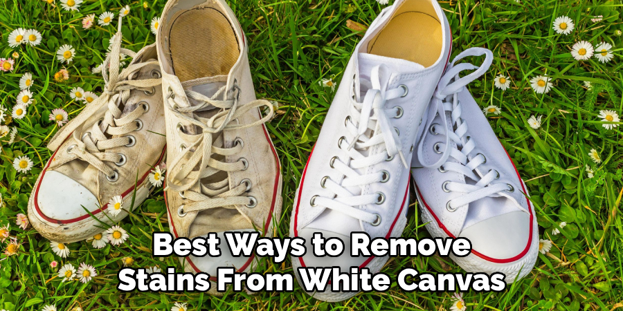 Best Ways to Remove
Stains From White Canvas