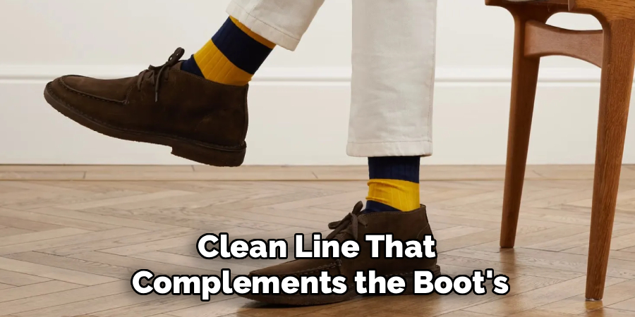 Clean Line That 
Complements the Boot's
